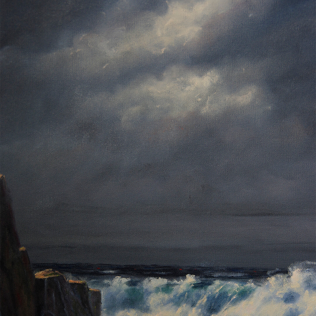 Mustafa Günen - Tuval , yağlı boya 2017 69 x 98 cm(çerçeveli 87x 86 cm) (2)
