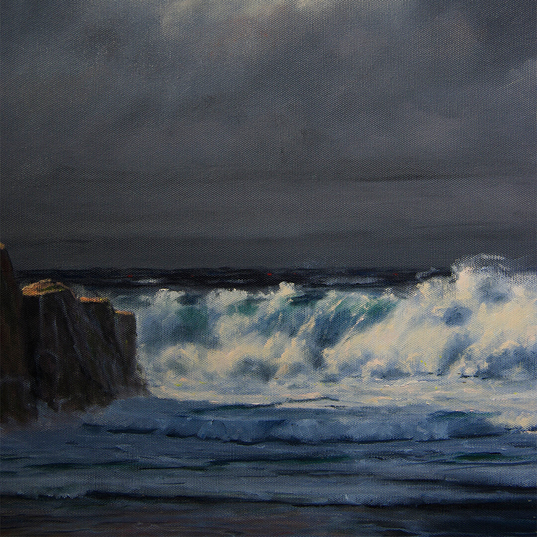 Mustafa Günen - Tuval , yağlı boya 2017 69 x 98 cm(çerçeveli 87x 86 cm) (3)